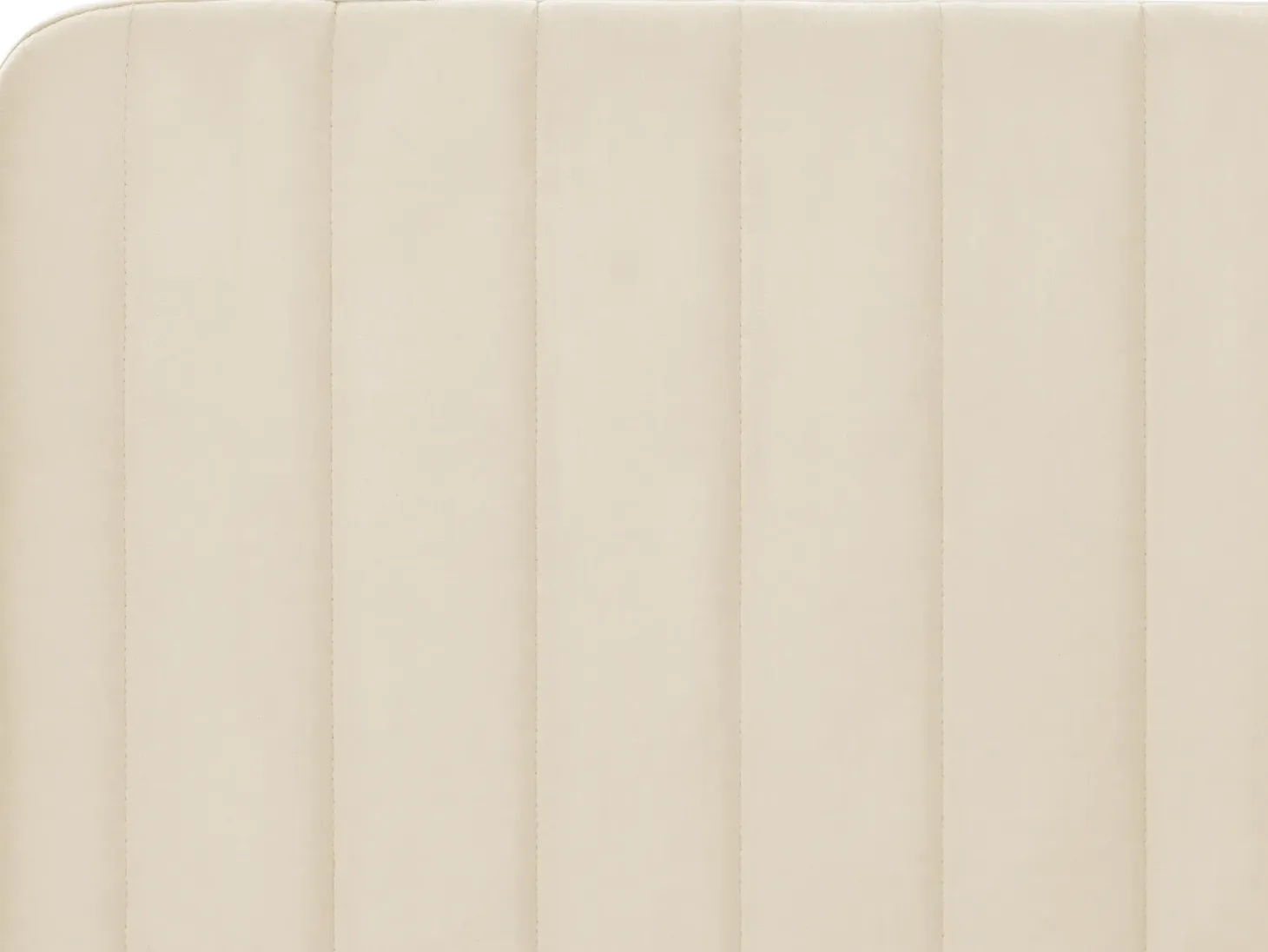 Seng Velour LUNAN 140 x 200 cm Lys Beige