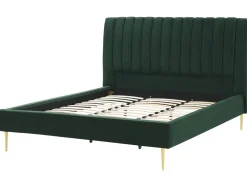 Seng Velour MARVILLE 180 x 200 cm Smaragdgrøn