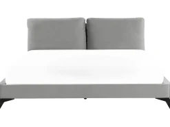Seng Velour MELLE 180 x 200 cm Grå