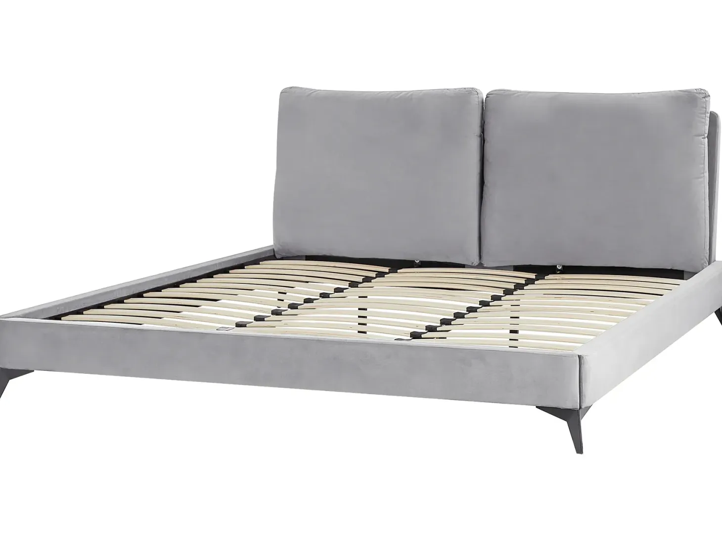Seng Velour MELLE 180 x 200 cm Grå