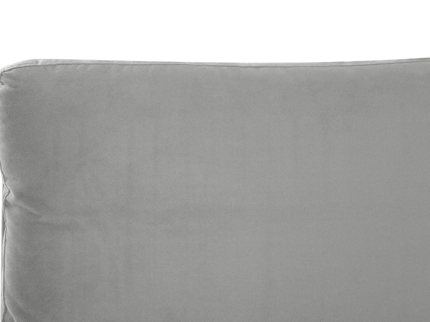 Seng Velour MELLE 180 x 200 cm Grå