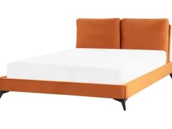 Seng Velour MELLE 160 x 200 cm Orange