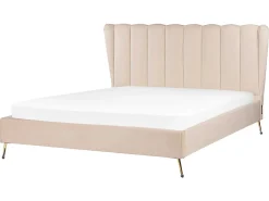 Seng Velour MIRIBEL 160 x 200 cm Beige