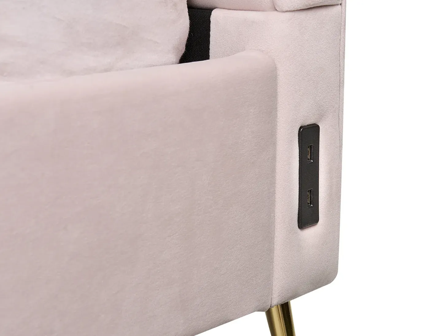Seng Velour MIRIBEL 140 x 200 cm Pastellrosa