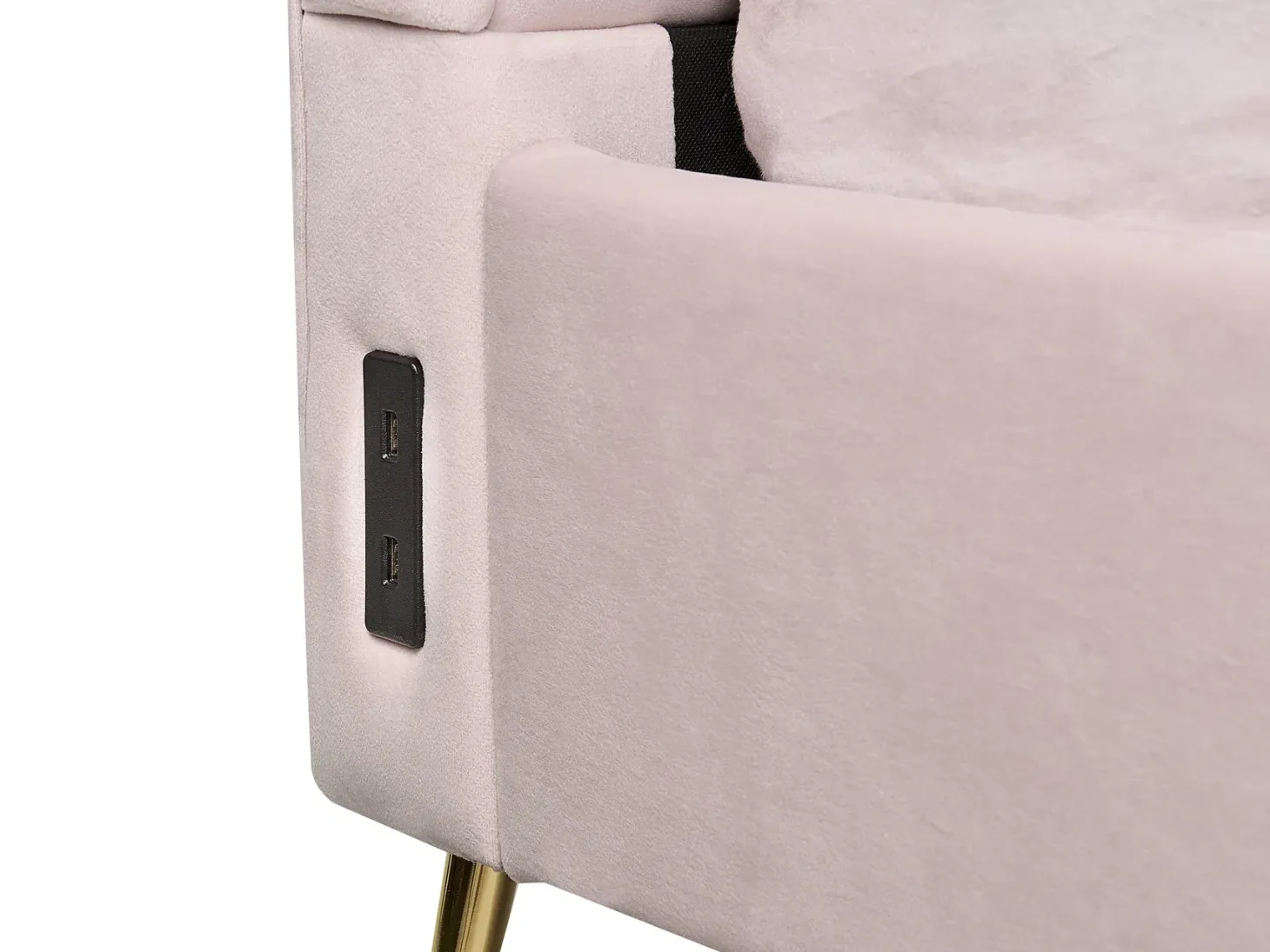 Seng Velour MIRIBEL 140 x 200 cm Pastellrosa