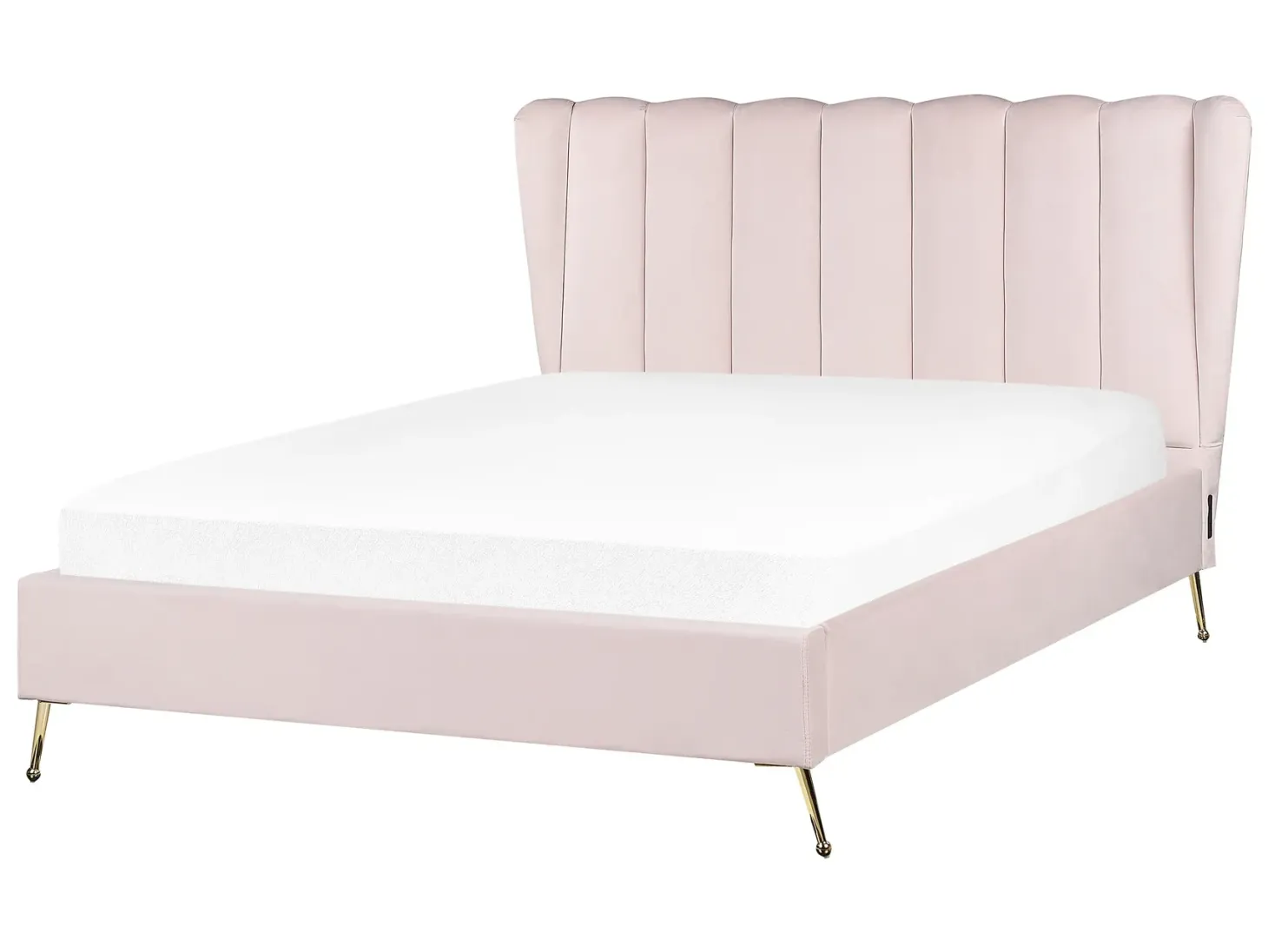 Seng Velour MIRIBEL 140 x 200 cm Pastellrosa
