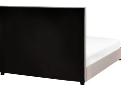 Seng Velour ROUEN 140 x 200 cm Brungrå