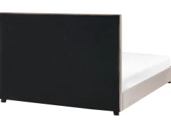 Seng Velour ROUEN 160 x 200 cm Brungrå