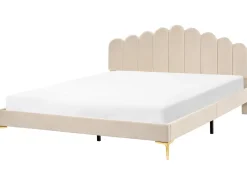 Seng Velour SAUVIAN 180 x 200 cm Beige