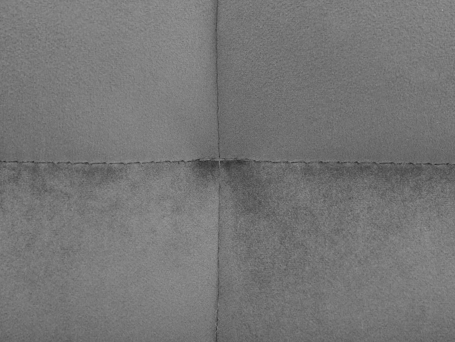 Seng Velour SENLIS 180 x 200 cm Grå