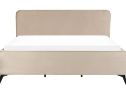 Seng Velour VALOGNES 180 x 200 cm Brungrå