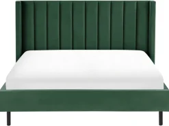 Seng Velour VILLETTE 180 x 200 cm Mørkegrøn