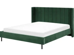 Seng Velour VILLETTE 180 x 200 cm Mørkegrøn