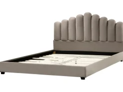 Seng Velour VINCENNES 180 x 200 cm Brungrå