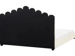 Seng Velour VINCENNES 180 x 200 cm Cremehvid