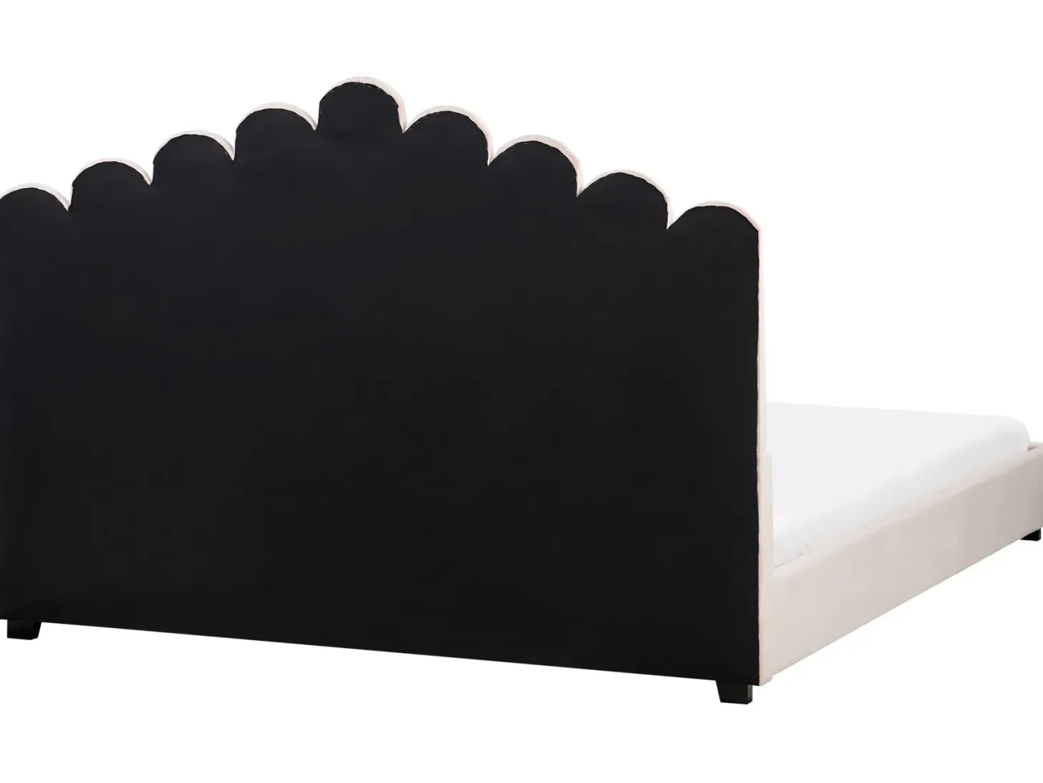 Seng Velour VINCENNES 180 x 200 cm Pastellrosa