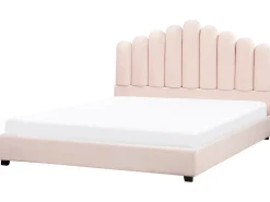 Seng Velour VINCENNES 180 x 200 cm Pastellrosa