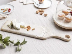 Serveringsbakke EDFU Mangotræ Lysebrun