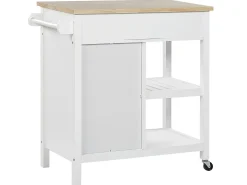 Serveringsvogn GENOA Hvid