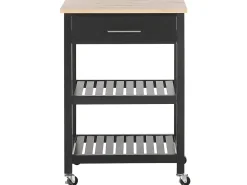 Serveringsvogn HIUMA Træ Sort