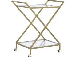 Serveringsvogn IVERA Metal Transparent
