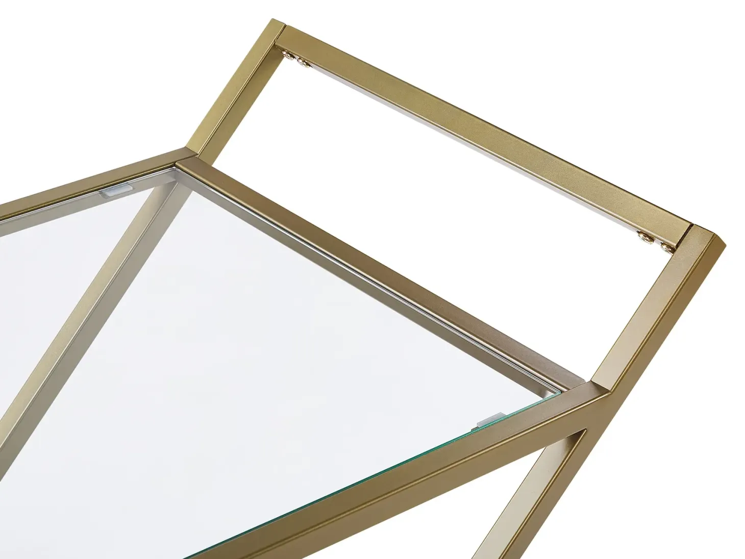 Serveringsvogn IVERA Metal Transparent