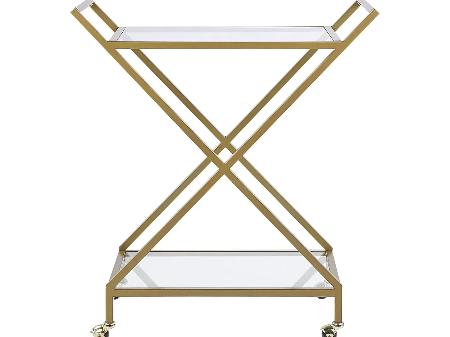 Serveringsvogn IVERA Metal Transparent