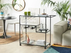 Serveringsvogn MARCOLA Metal Sort