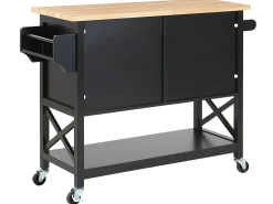 Serveringsvogn MELE Sort