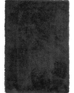 Shaggy gulvtæppe CIDE Sort 160 x 230 cm