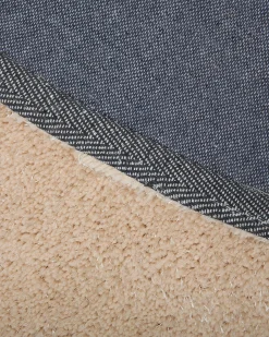 Shaggy gulvtæppe DEMRE Beige 160 x 230 cm