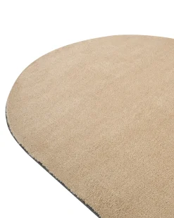 Shaggy gulvtæppe DEMRE Beige 160 x 230 cm