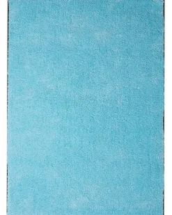Shaggy gulvtæppe DEMRE Himmelblå 140 x 200 cm