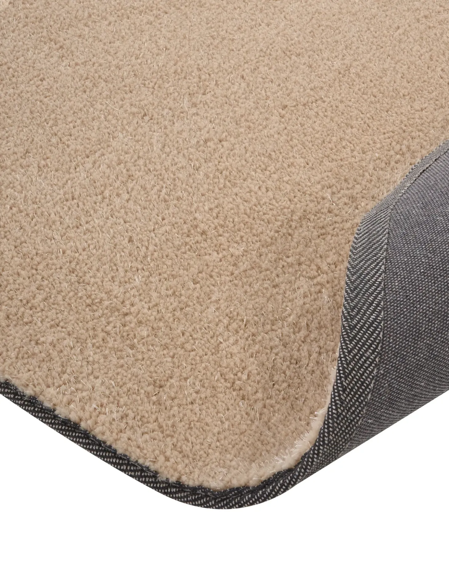 Shaggy gulvtæppe DEMRE Sand Beige 160 x 230 cm