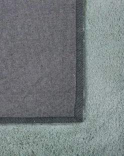 Shaggy gulvtæppe EVREN Mintgrøn 200 x 200 cm