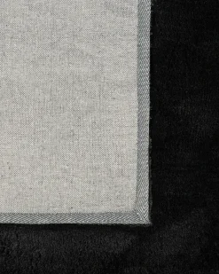 Shaggy gulvtæppe EVREN Sort 160 x 230 cm