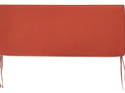 Siddehynde til bænk SOVANA 45 x 110 cm Mørkerød