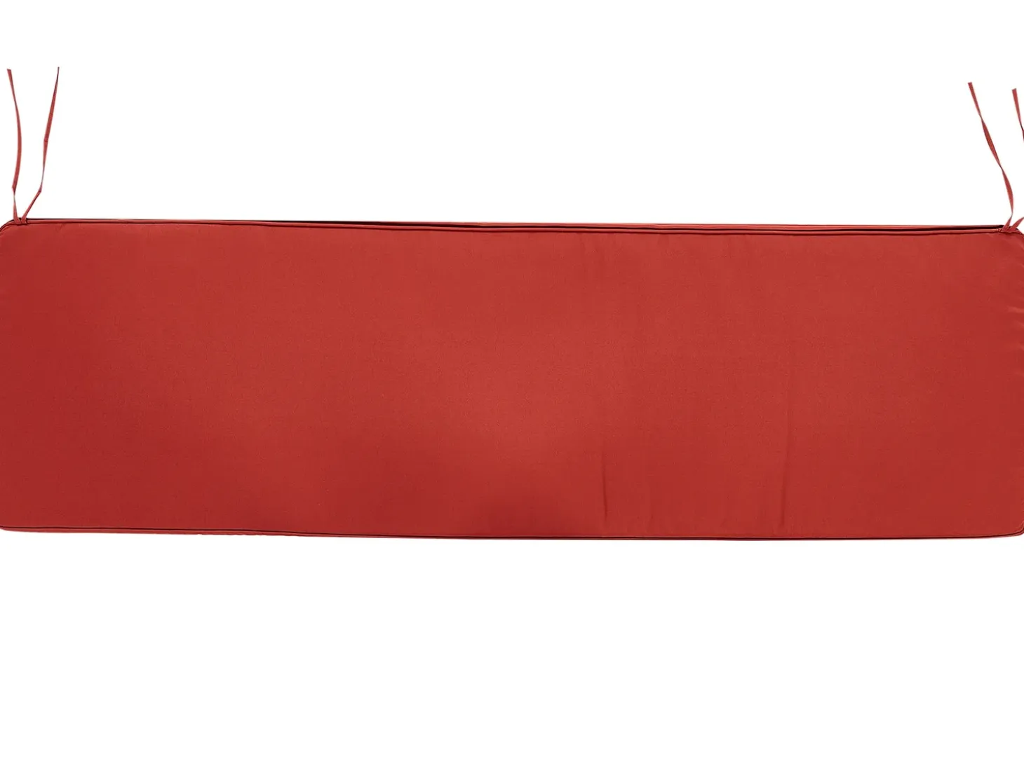 Siddehynde til bænk VIVARA 169 x 50 cm Mørkerød
