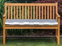 Siddehynde til bænk VIVARA 112 x 54 cm Navy Blå