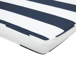 Siddehynde til bænk VIVARA 152 x 54 cm Navy Blå