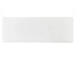 Siddehynde til bænk VIVARA 152 x 54 cm Cremehvid