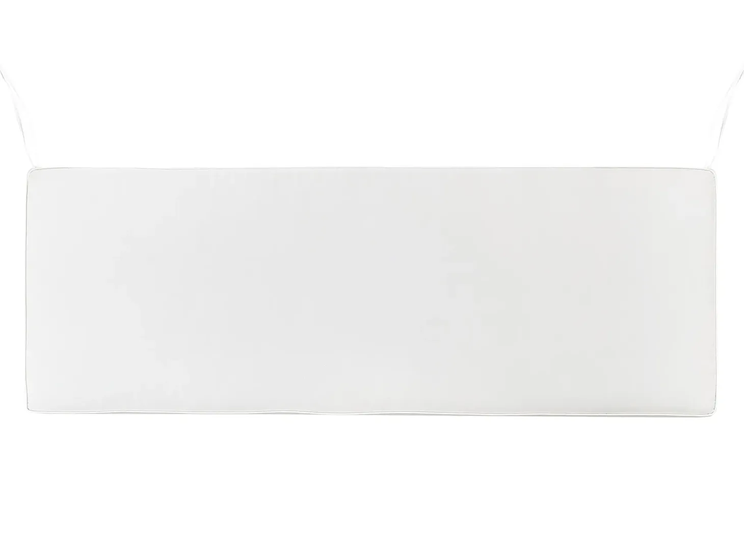 Siddehynde til bænk VIVARA 152 x 54 cm Cremehvid