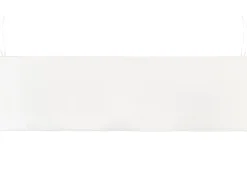 Siddehynde til bænk VIVARA 169 x 50 cm Hvid