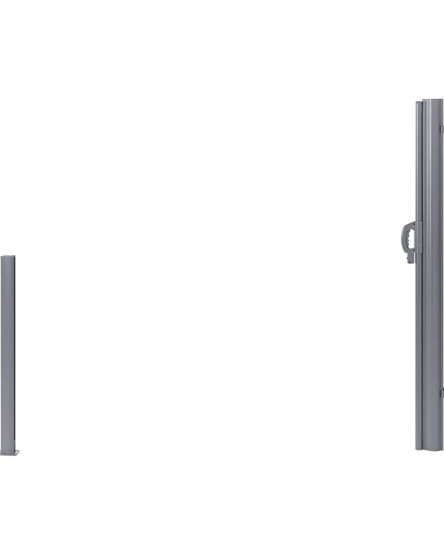 Sidemarkise DORIO 305 cm 160 cm Grafit