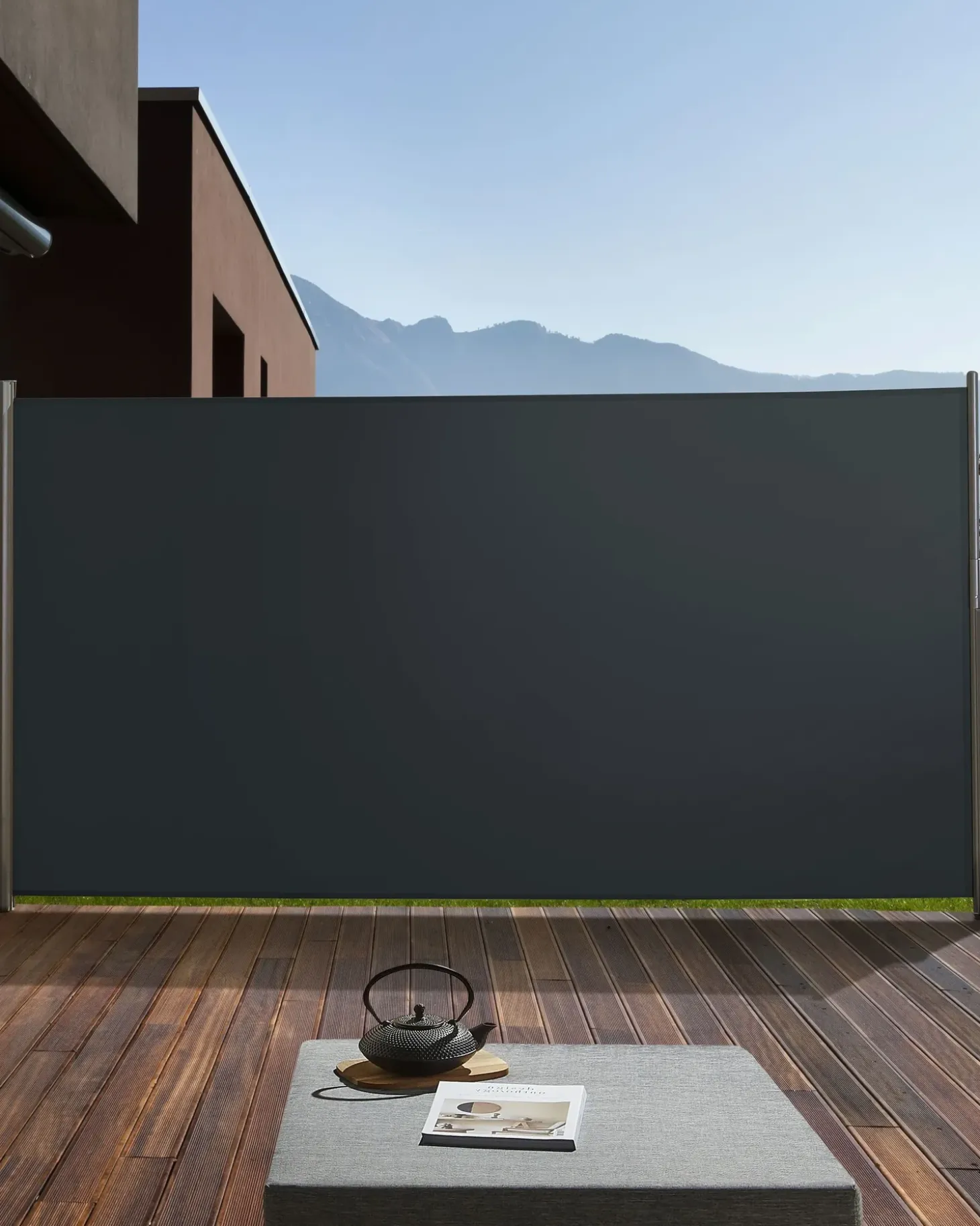 Sidemarkise DORIO 305 cm 160 cm Grafit