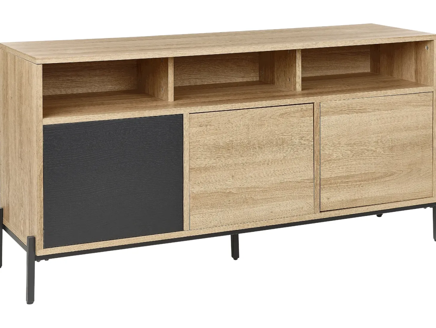 Skab MOINES Brun/sort