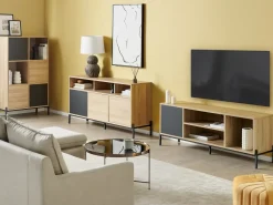 Skab MOINES Brun/sort