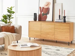 Skab NIKEA Lysebrun