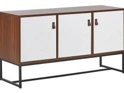Skab NUEVA Mørkebrun/hvid