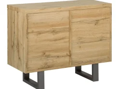 Skab TIMBER Lysebrun